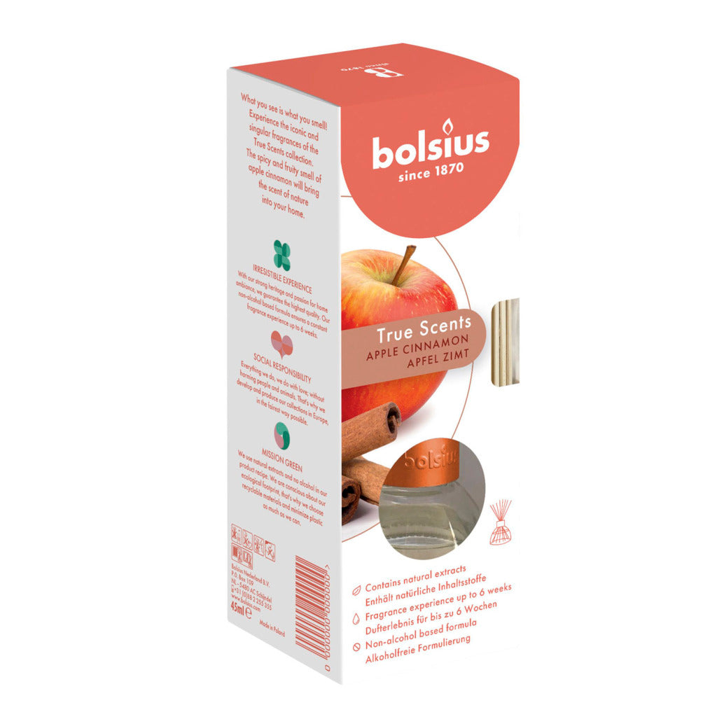 Bolsius bolsius aroma difuzér jablko skořice 45 ml pravé vůně
