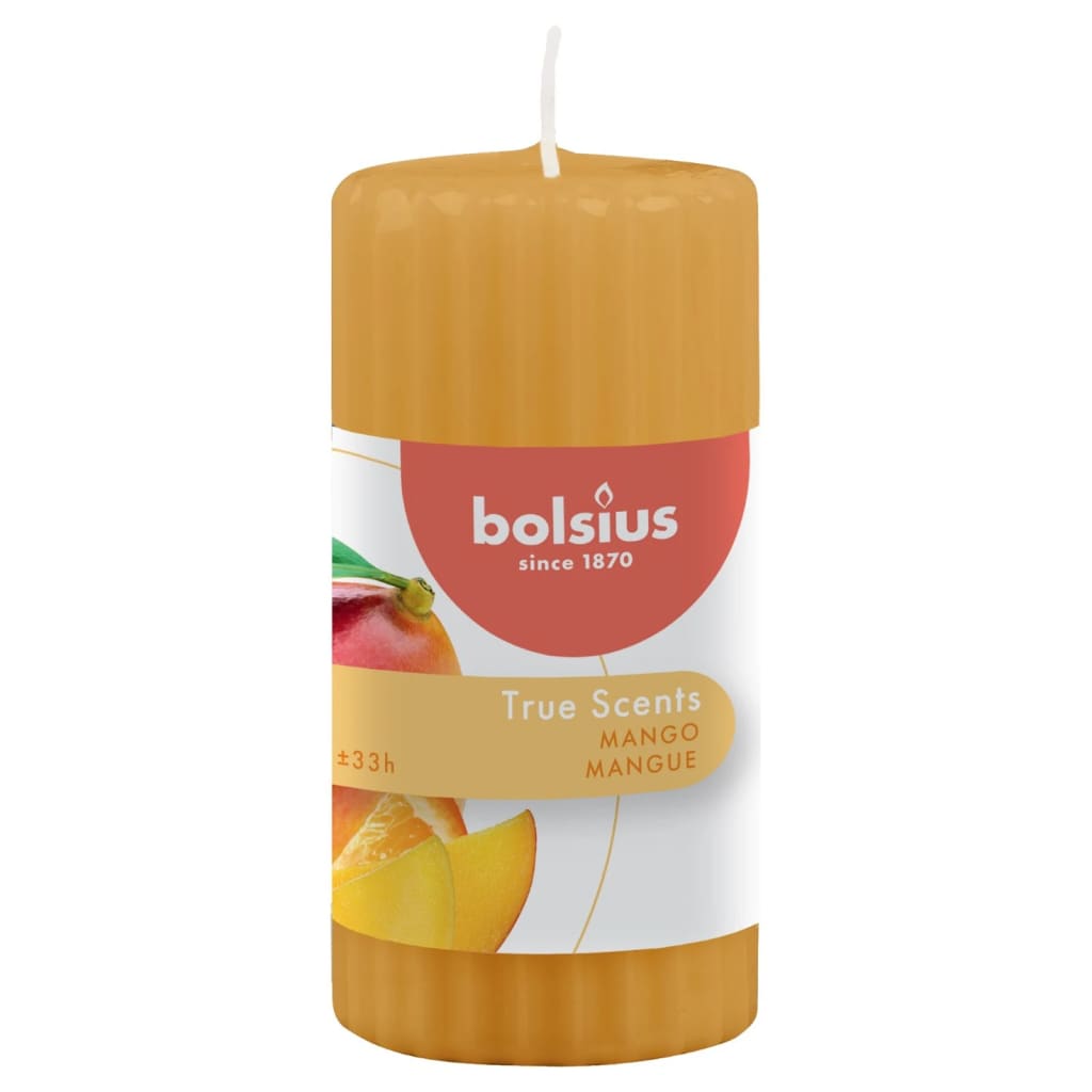 Bolsius Bolsius zapachowe świece Bilbowane 6 St Mango 120x58 mm