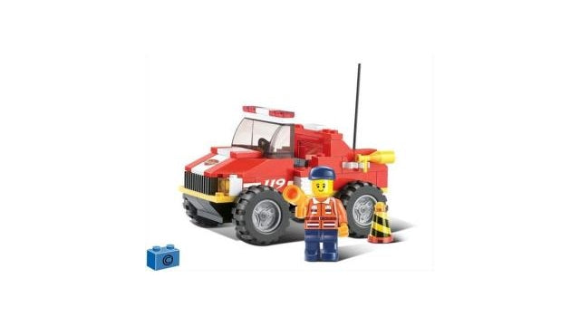 Sluban Alarma de fuego M38-B0217 BrandersJeep 118 piezas