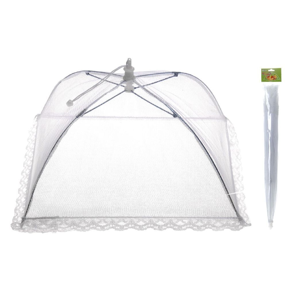 Basic fly hood 45x45 cm white