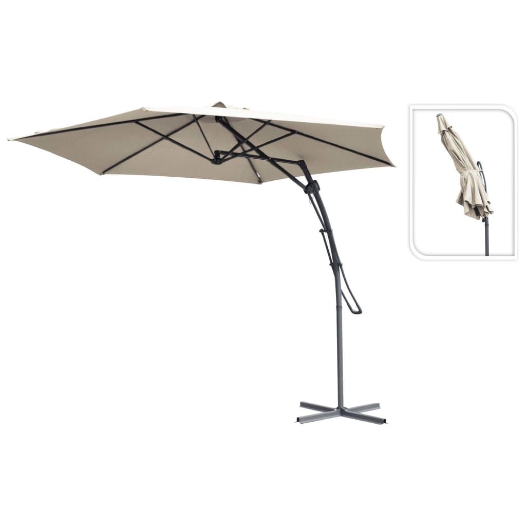 Progarden Progarden Flydende parasol 300 cm taupe