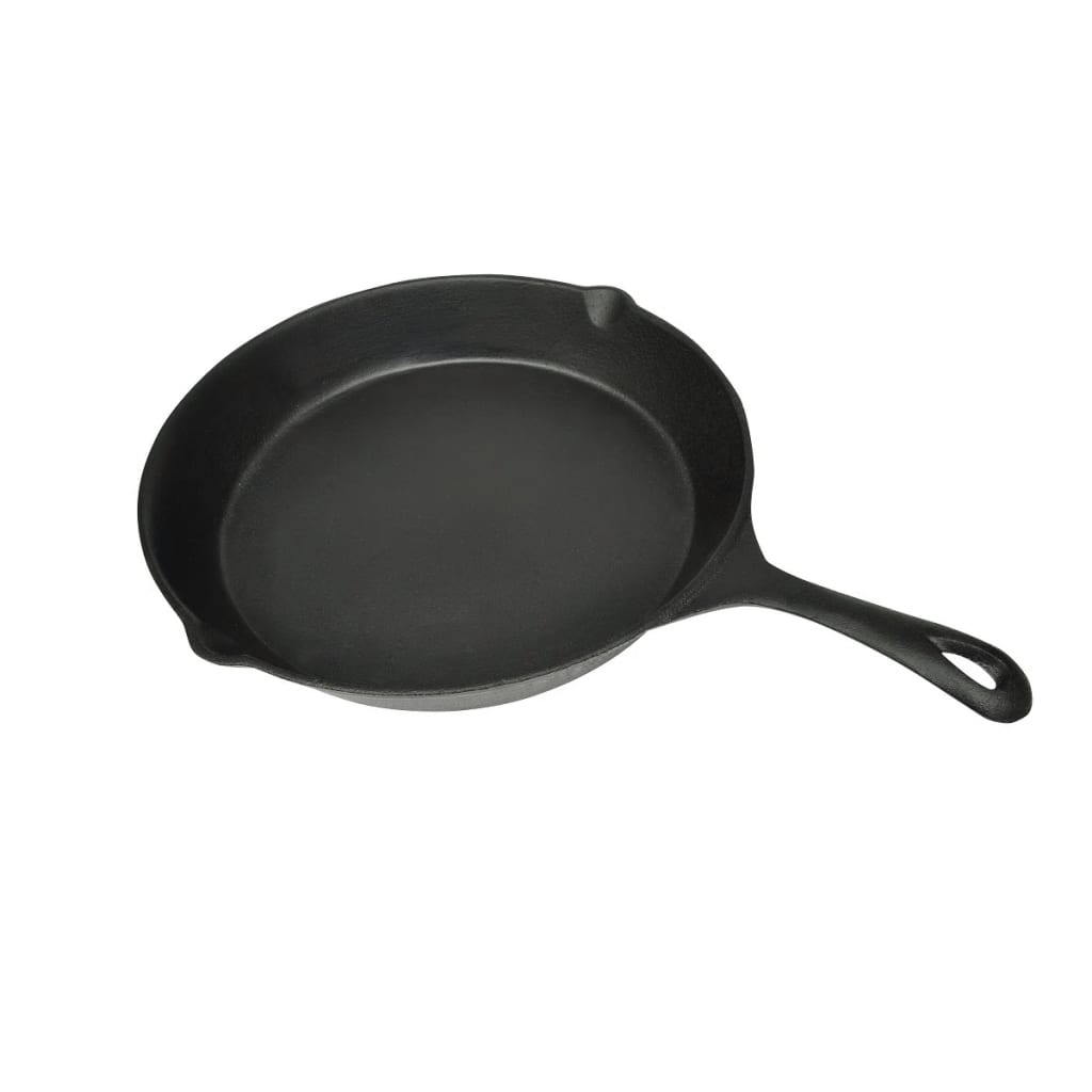 VIDAXL -BRUPING PAN Gusseisen 30 cm rund