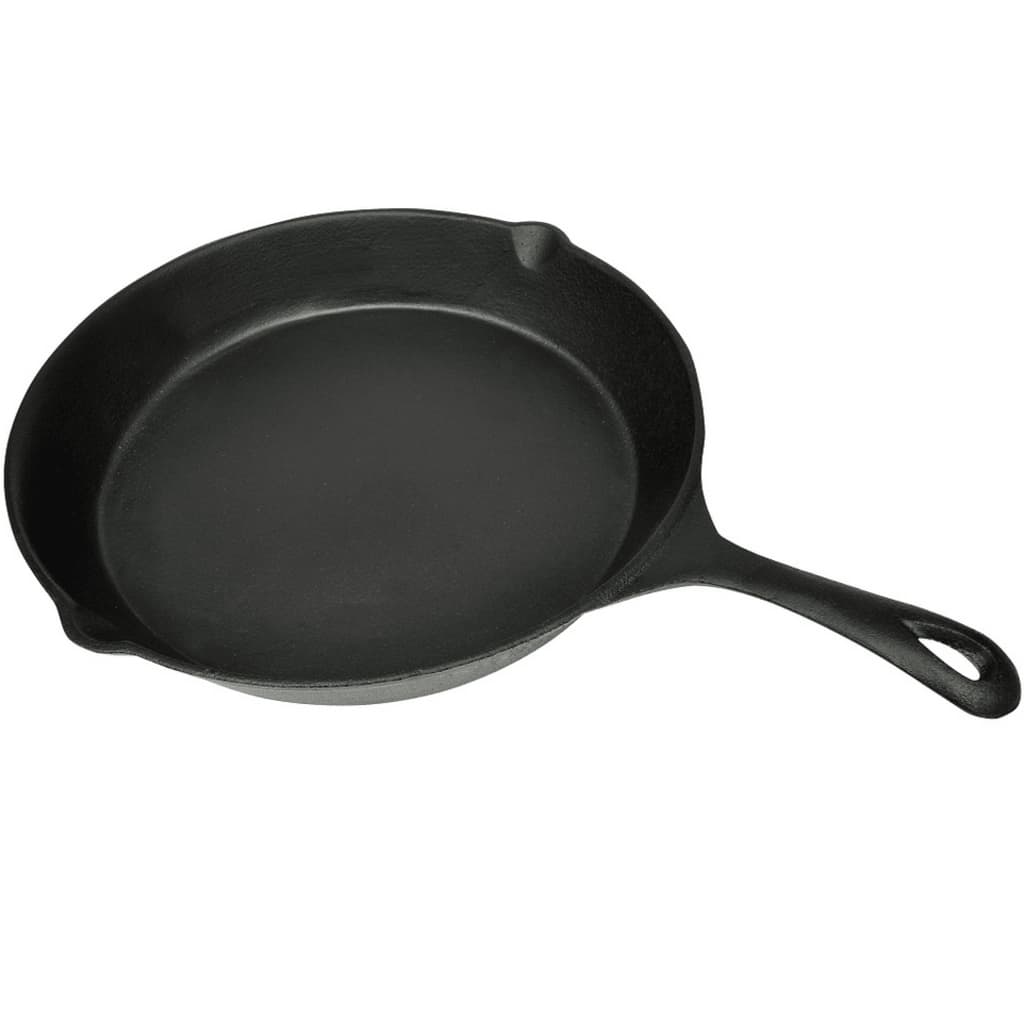VIDAXL -BRUPING PAN Gusseisen 30 cm rund