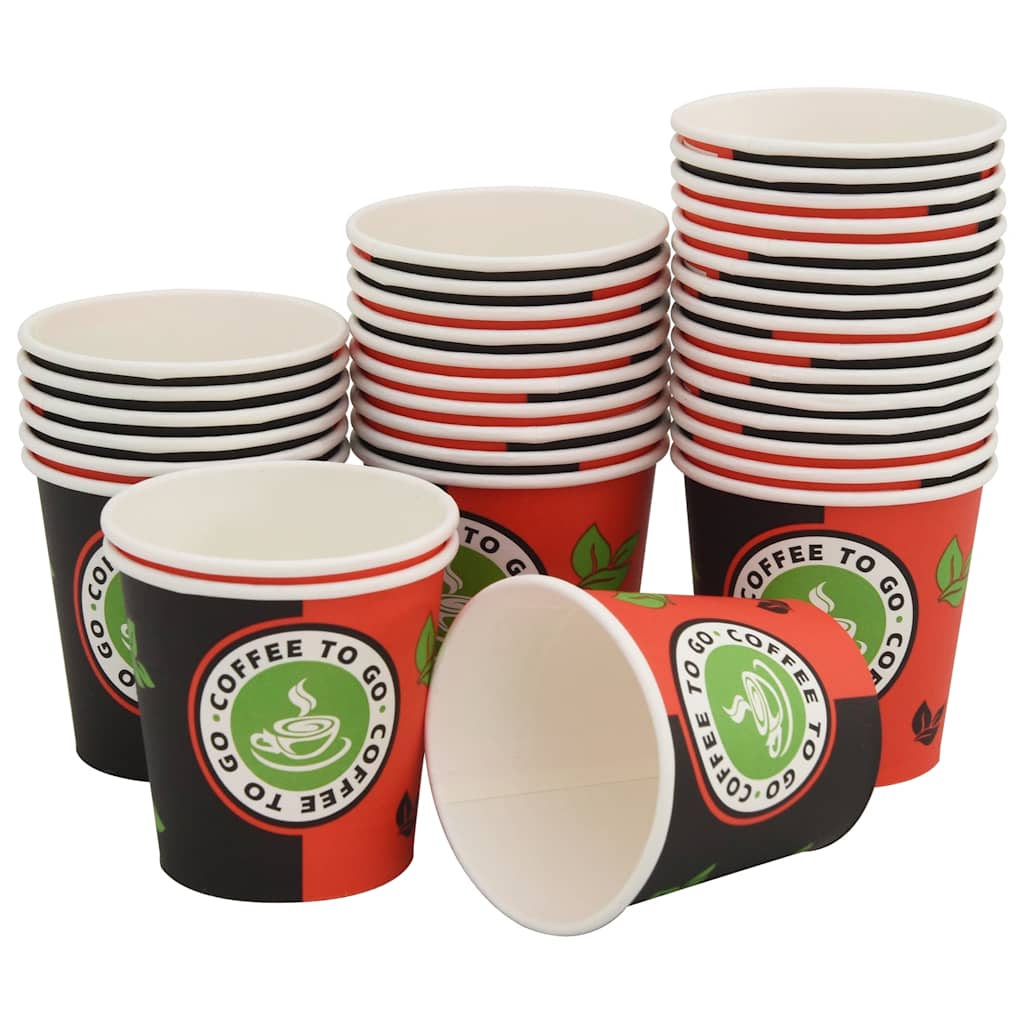 VIDAXL -Einweg -Kaffee -Tassen Papier 120 ml (4 Unzen) 1000 Stcs