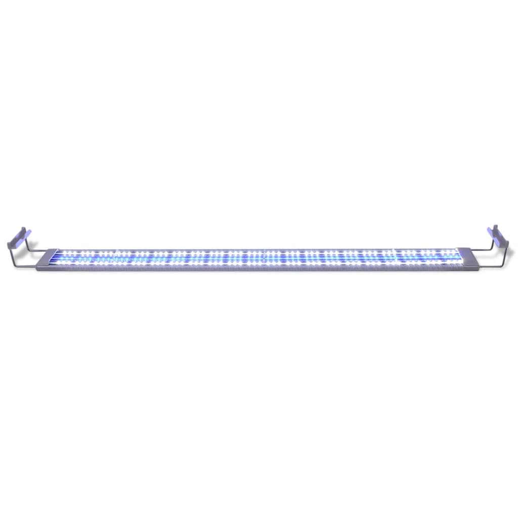VIDAXL Aquarium LED LED IP67 120-130 cm aluminij