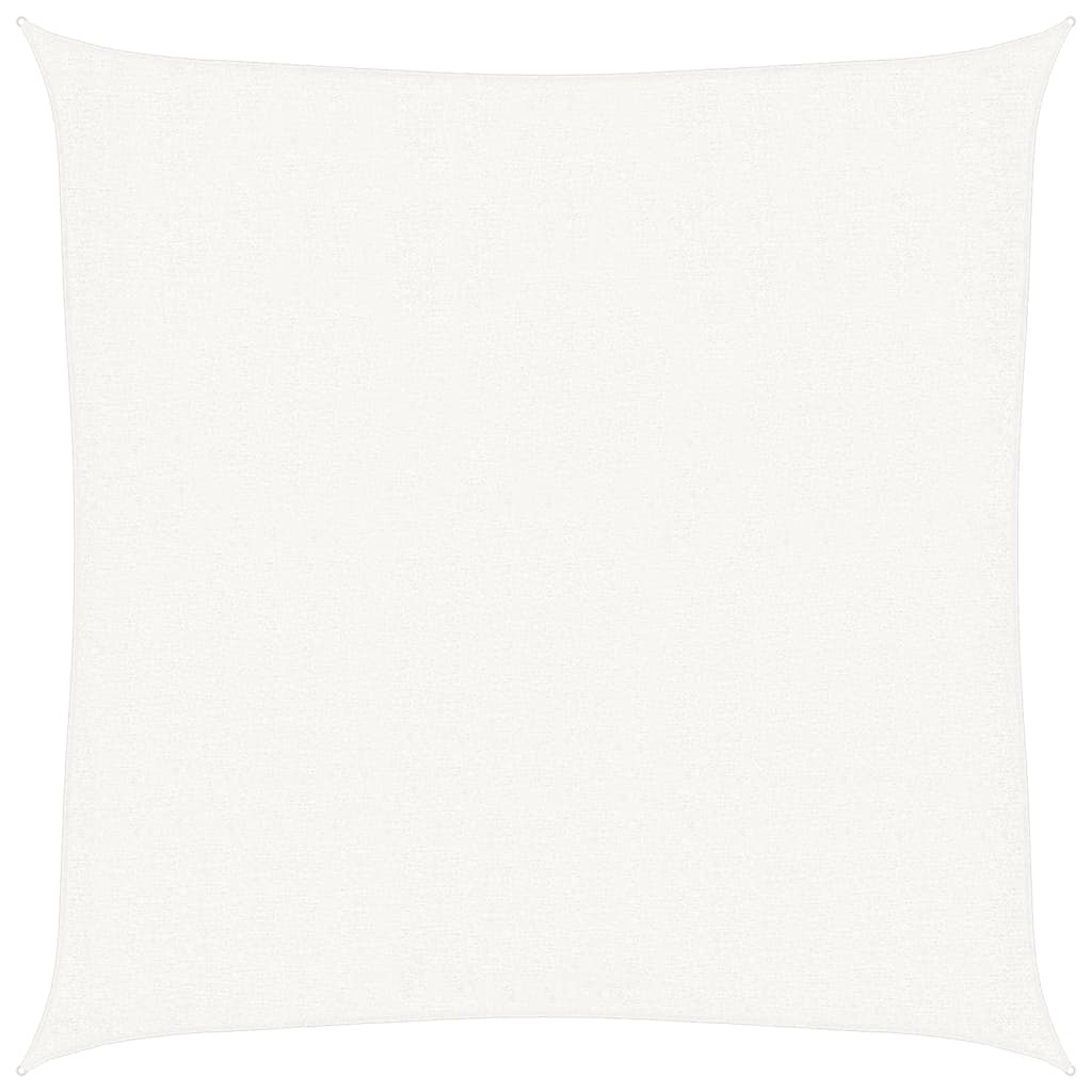 Vidaxl Sonnenschatten HDPE Quadrat 3,6x3,6 m Weiß