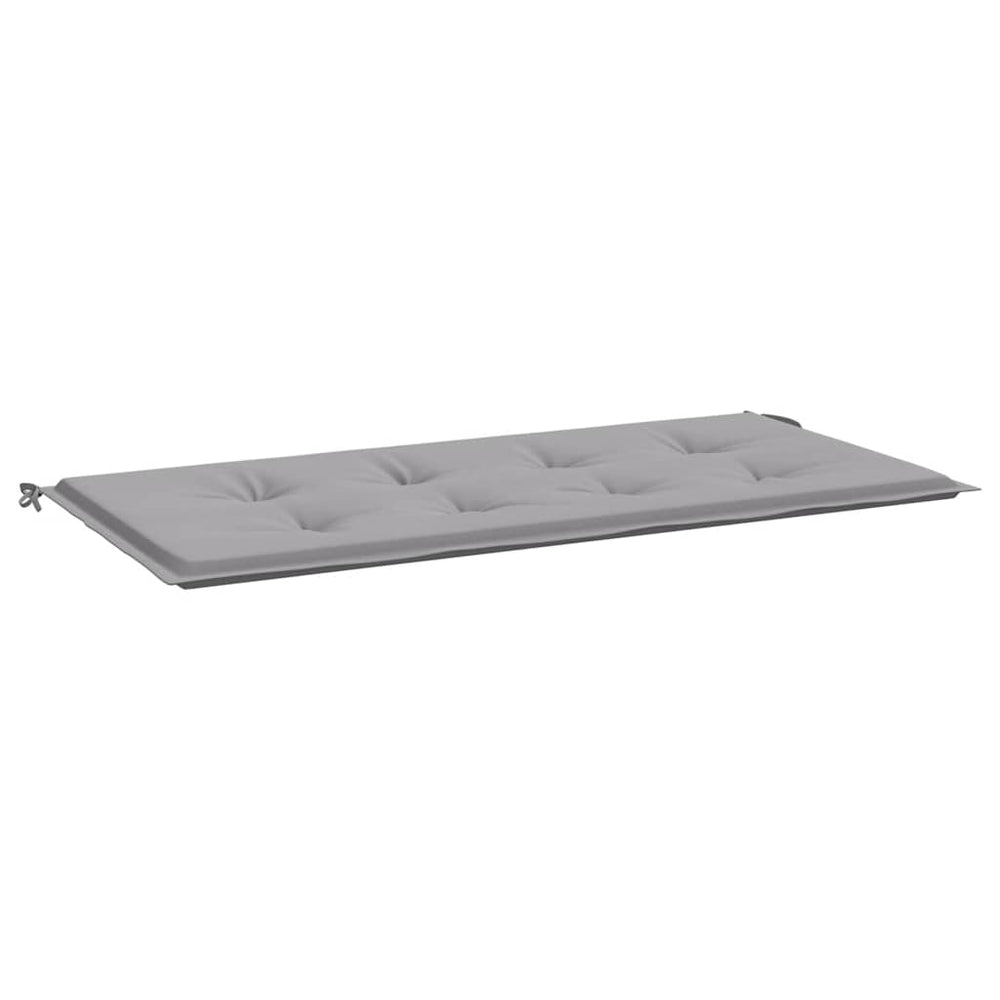 Vidaxl garden bench cushion 100x50x4 cm oxford fabric gray
