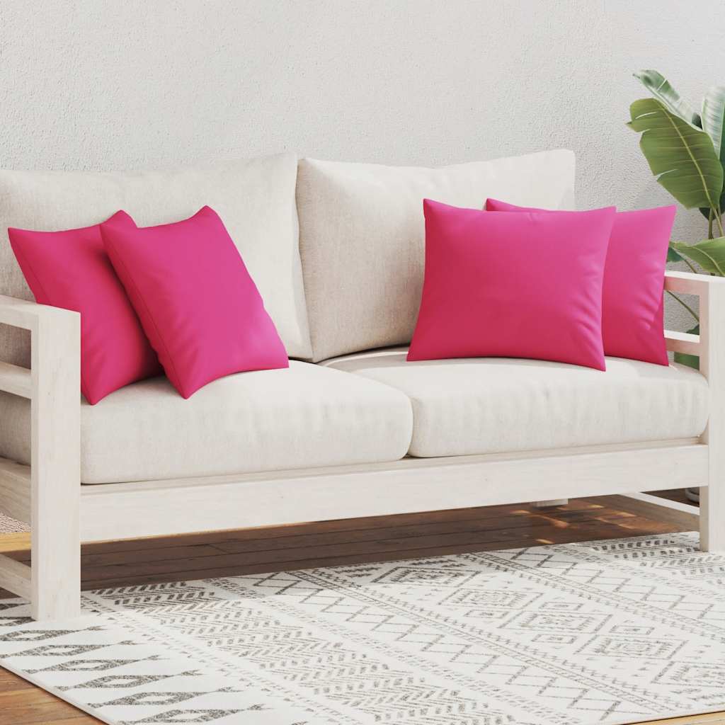 Vidaxl outdoor cushions 45x45 cm pink 4 pcs