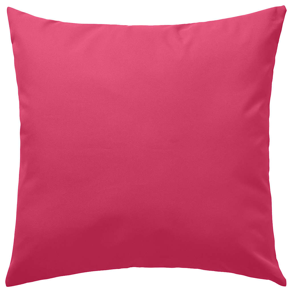 Vidaxl outdoor cushions 45x45 cm pink 4 pcs