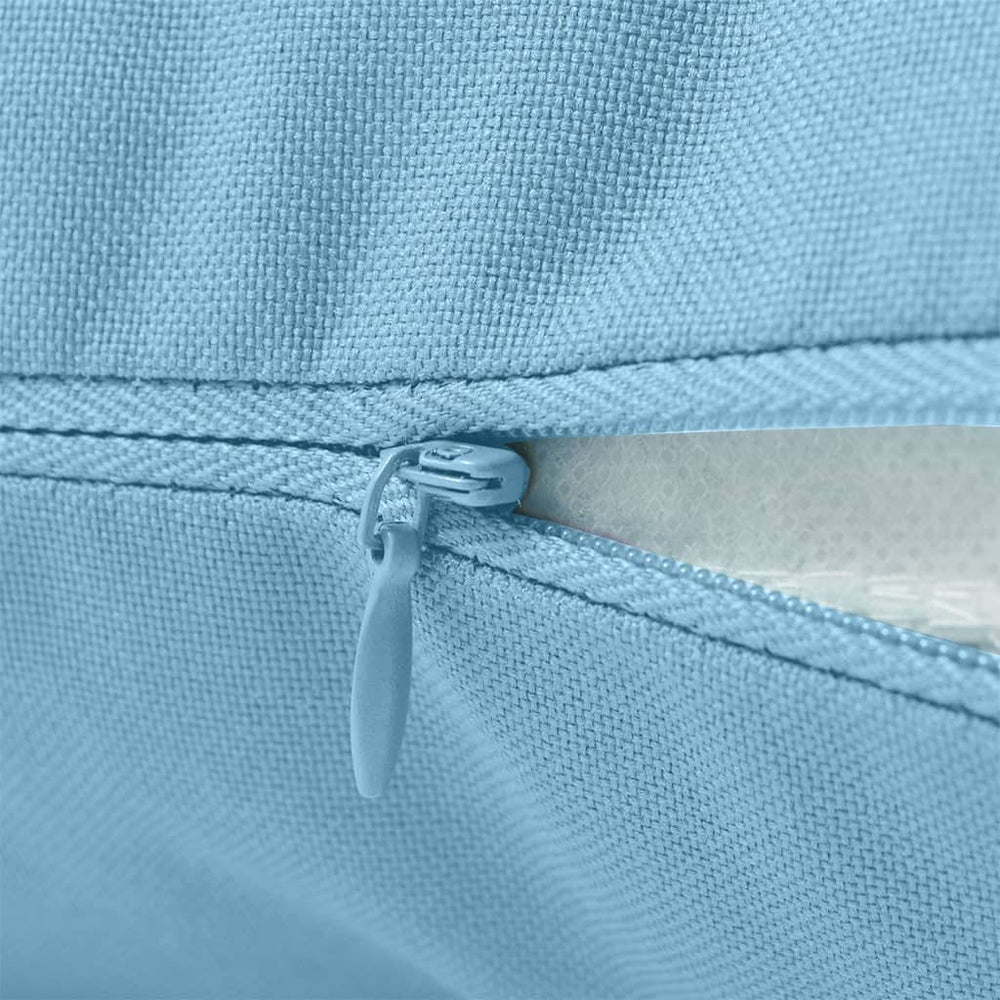 Vidaxl outdoor cushions 60x40 cm light blue 4 pcs