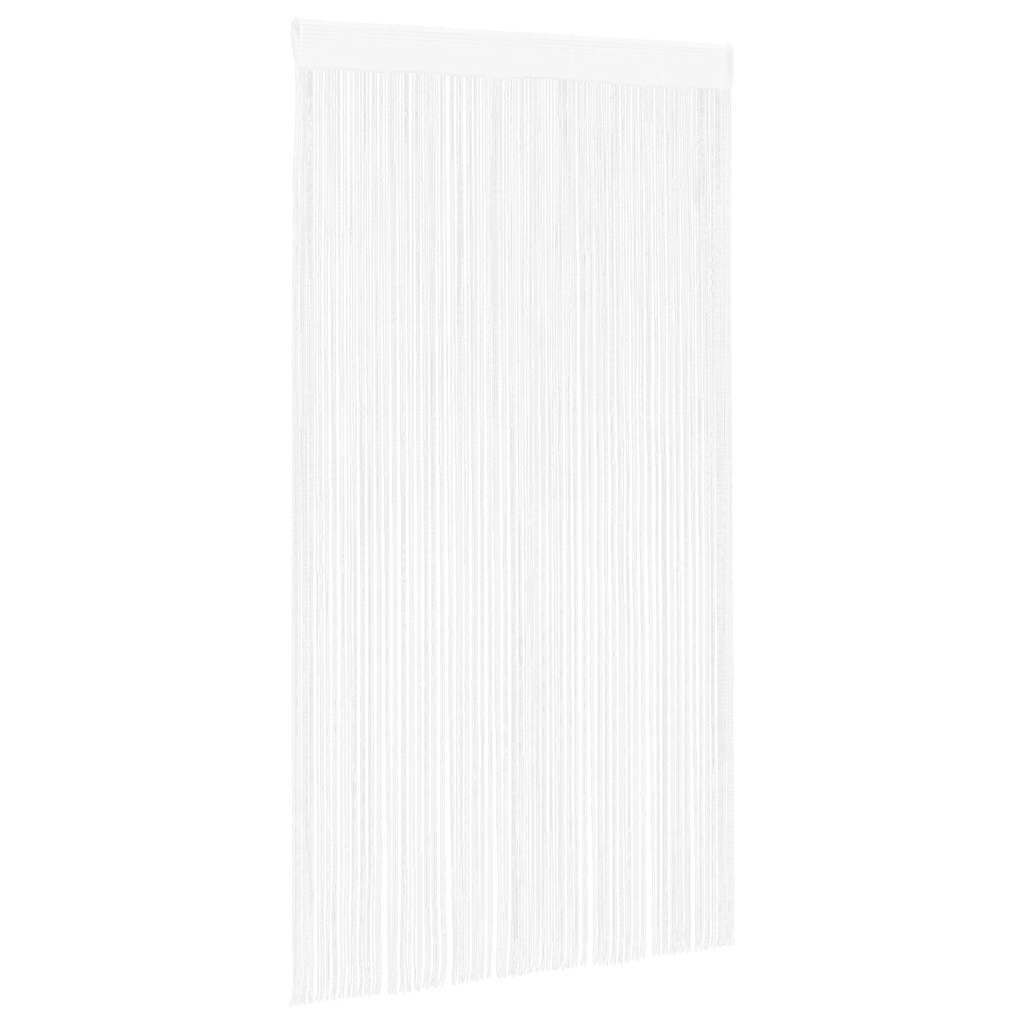 Vidaxl -Drahtvorhänge 2 ST 140x250 cm Weiß