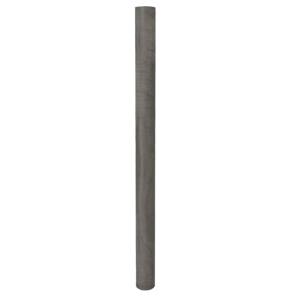 VidaXL Mesh 100x1000 cm Stainless Steel Silver Colored