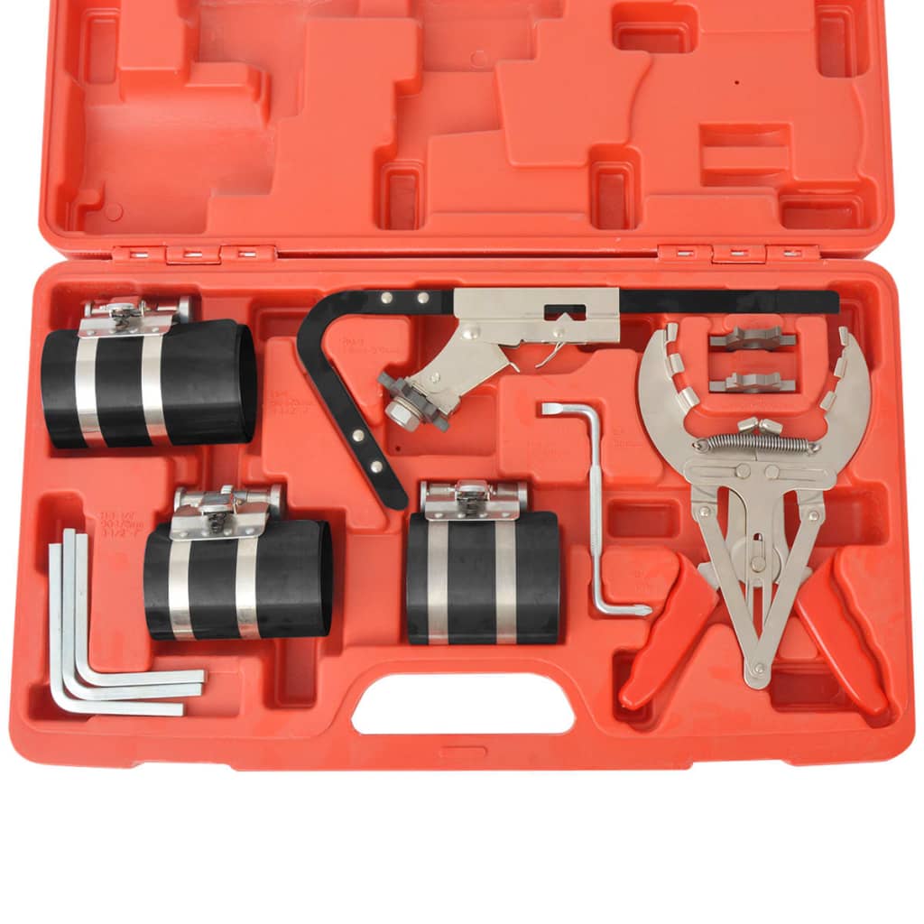 Vidaxl Piston Ring Maintenance Tool Set 11-Piece