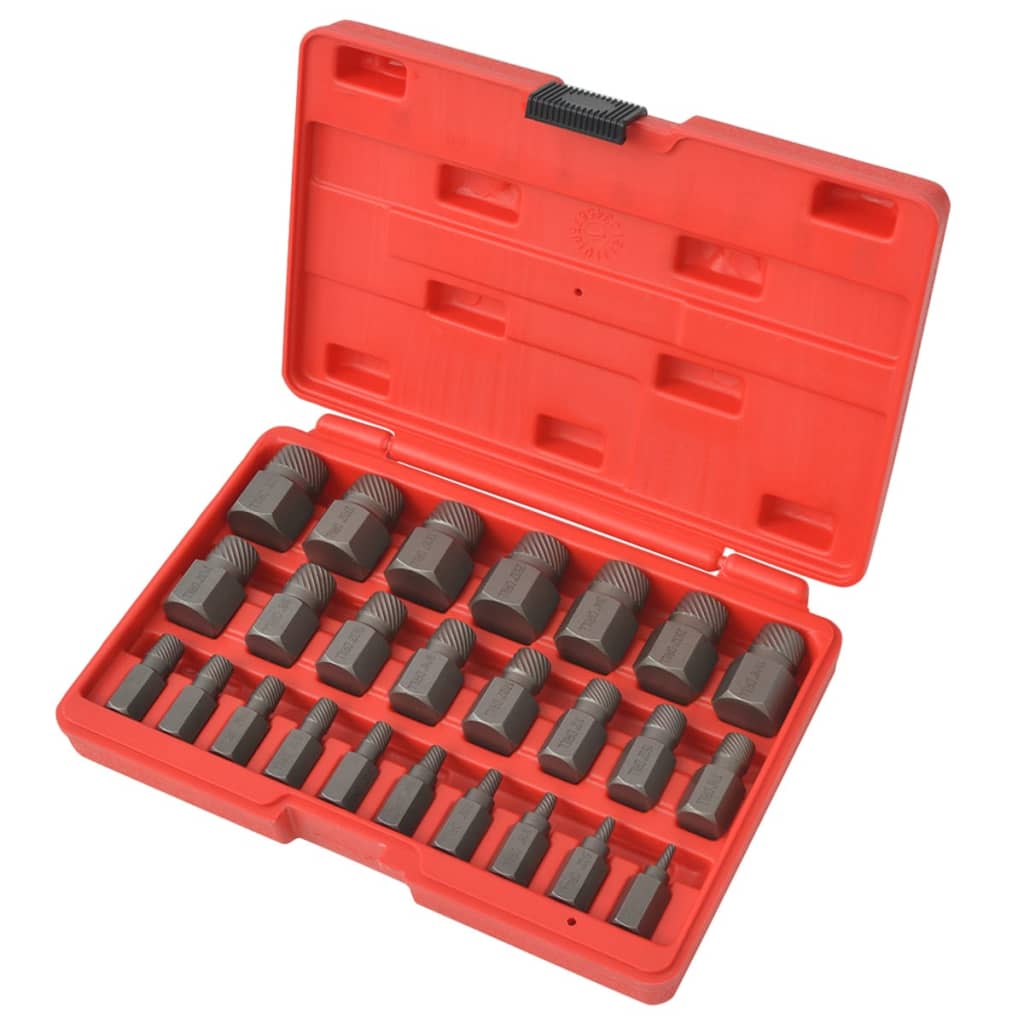 Vidaxl Screw Removal Set 25-Piece Steel