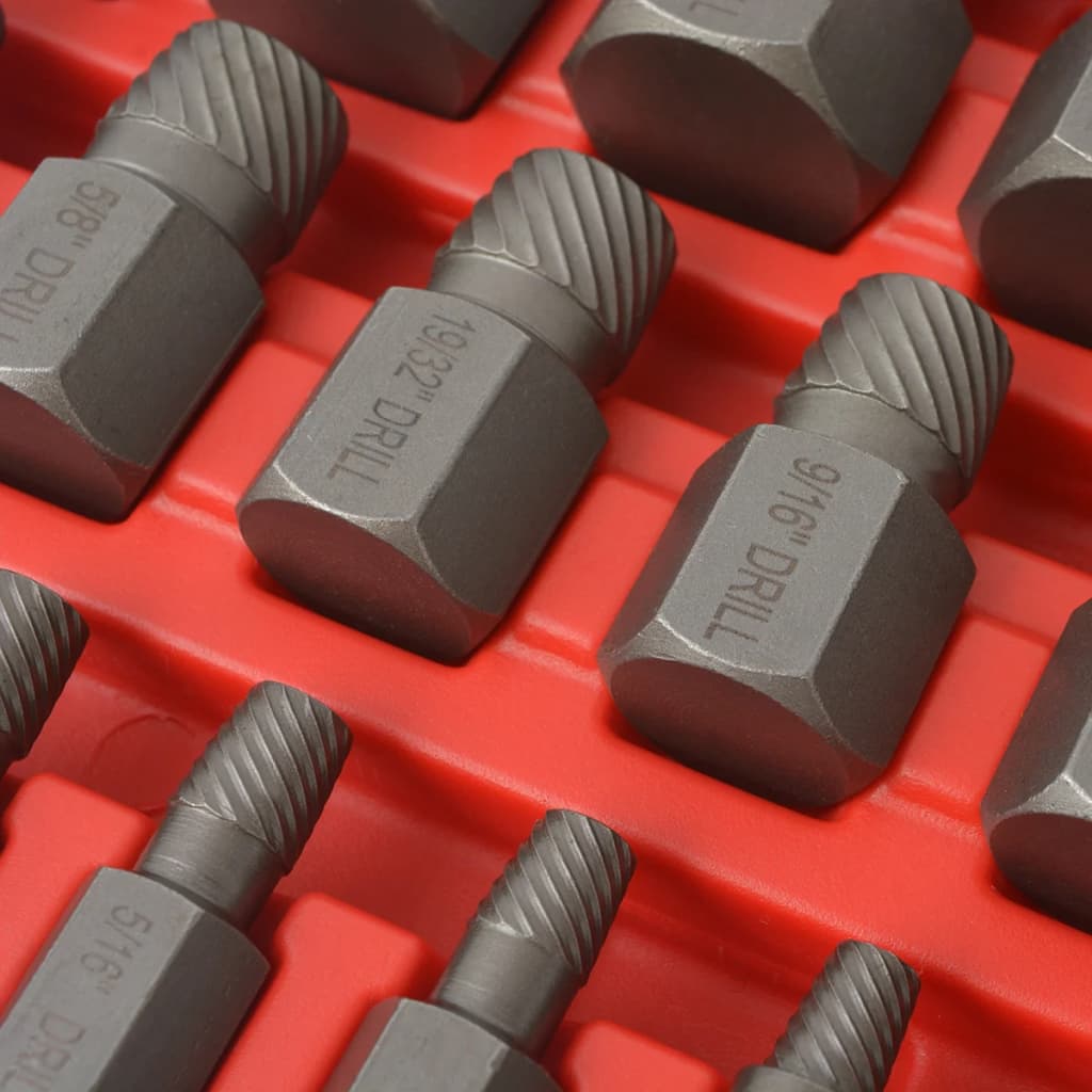 Vidaxl Screw Removal Set 25-Piece Steel