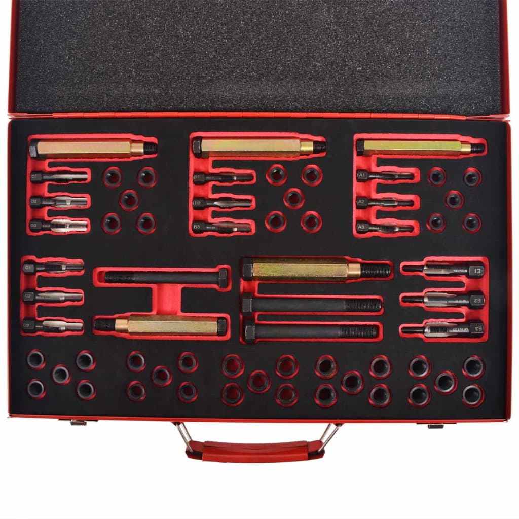 Vidaxl Glow Plug Wire Repair Kit M8 M9 M10 M12 63-Piece
