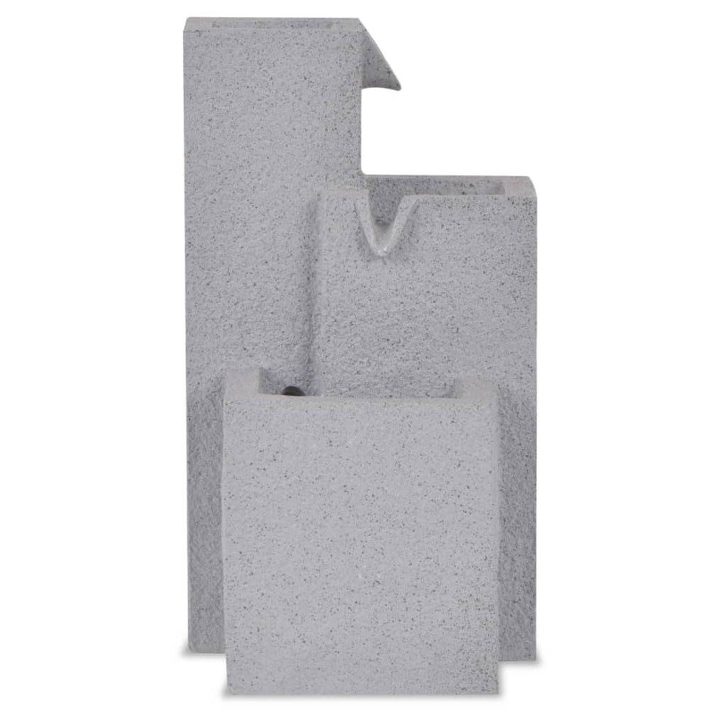 Fountain interna de vidaxl com polirresina de iluminação LED