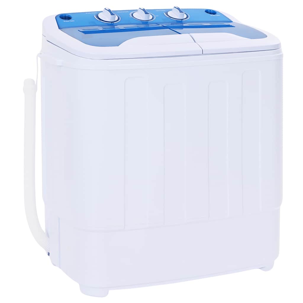 Meaisín níocháin mion VidaXL le druma dúbailte 5.6 kg