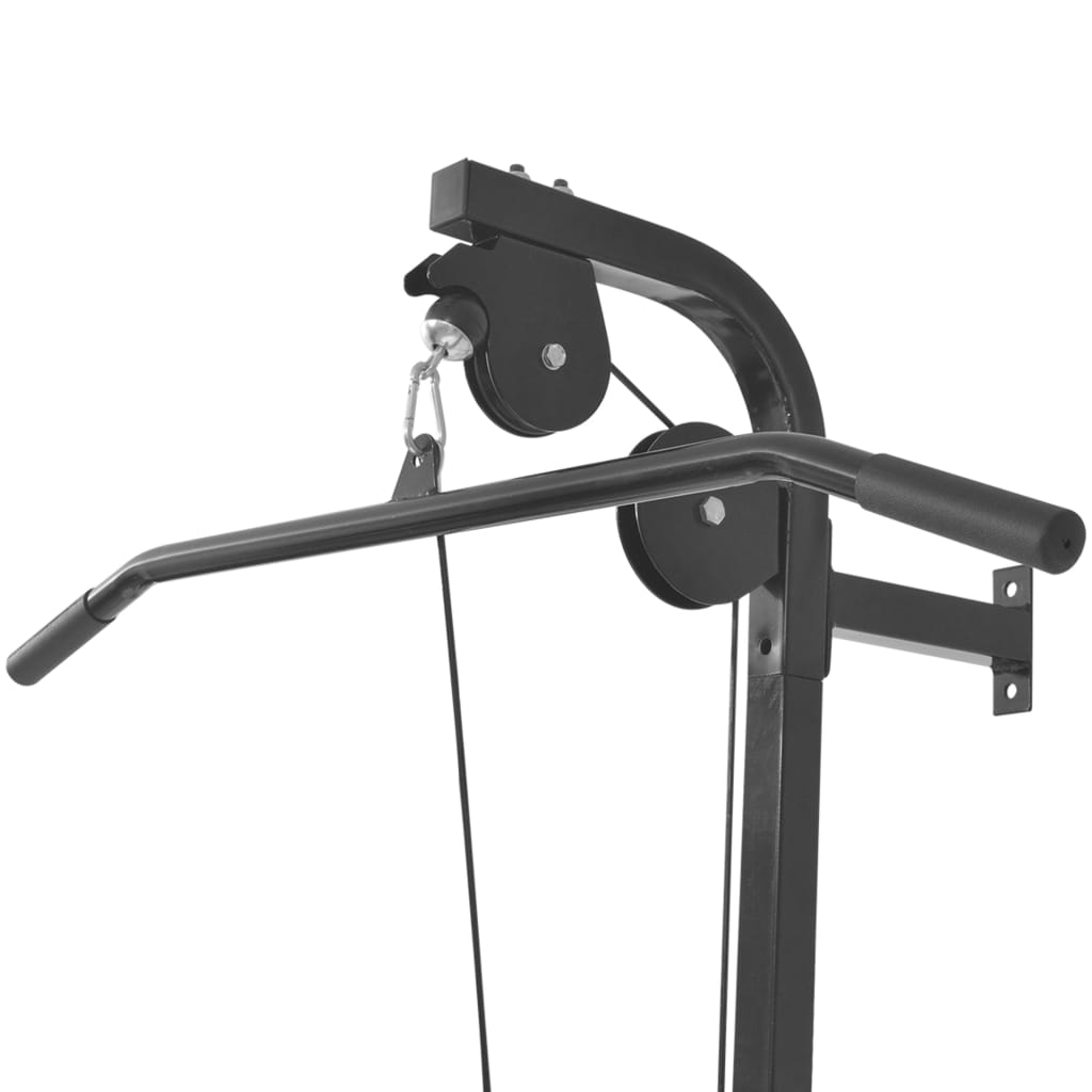 Vidaxl Home Gym con 2 pulegge a parete montata