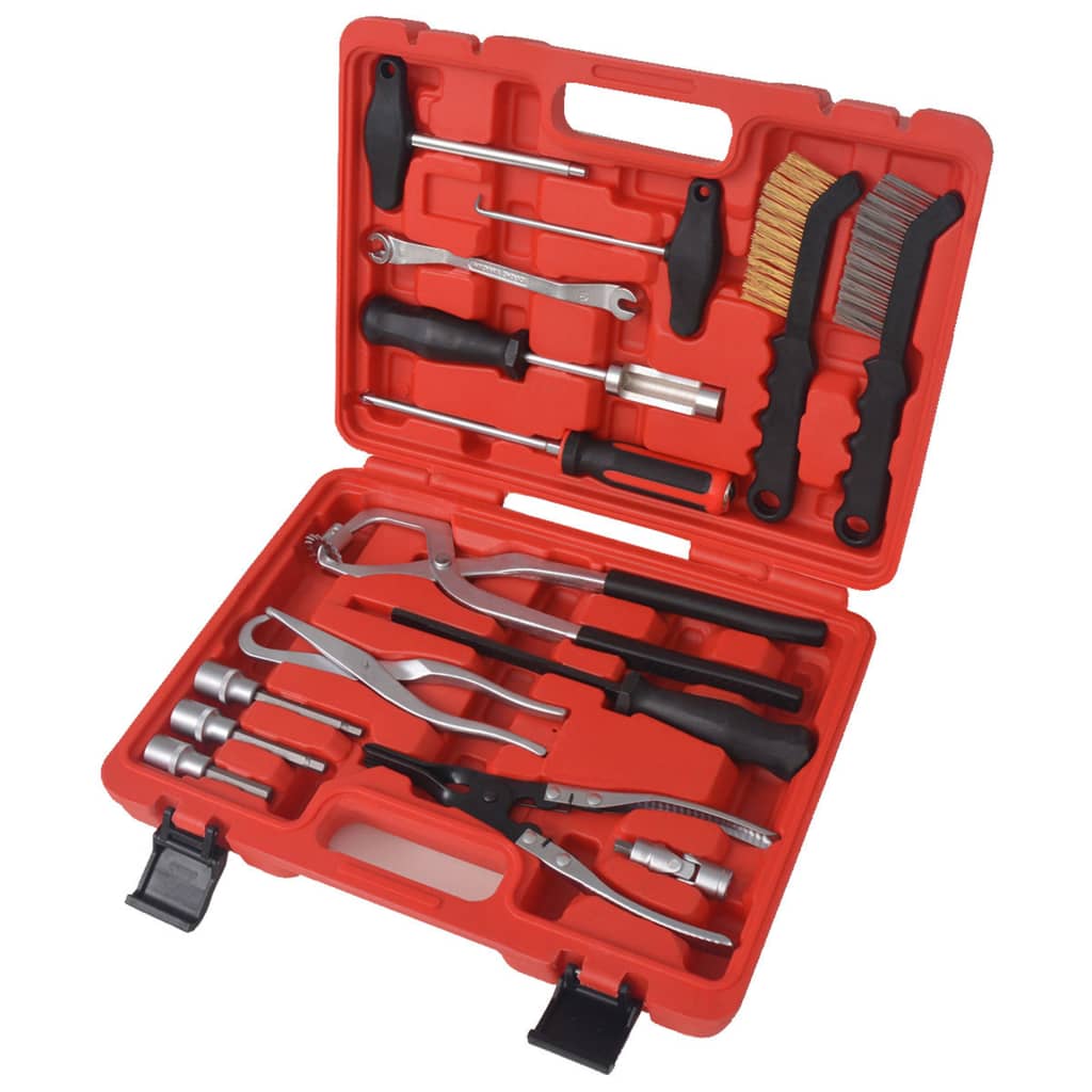 Vidaxl Brake Maintenance and Assembly Tool Set 15 Pieces