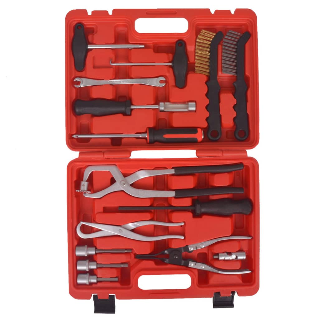 Vidaxl Brake Maintenance and Assembly Tool Set 15 Pieces