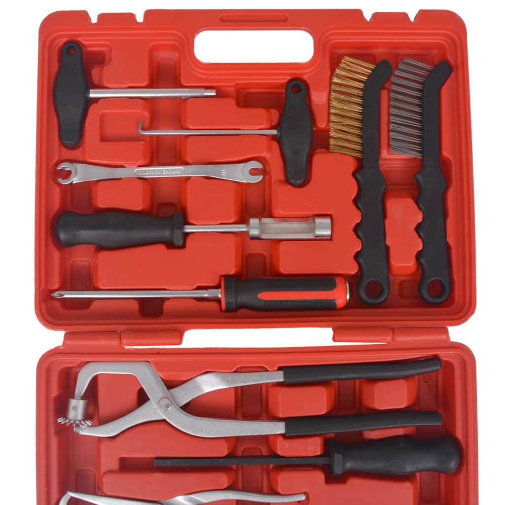 Vidaxl Brake Maintenance and Assembly Tool Set 15 Pieces