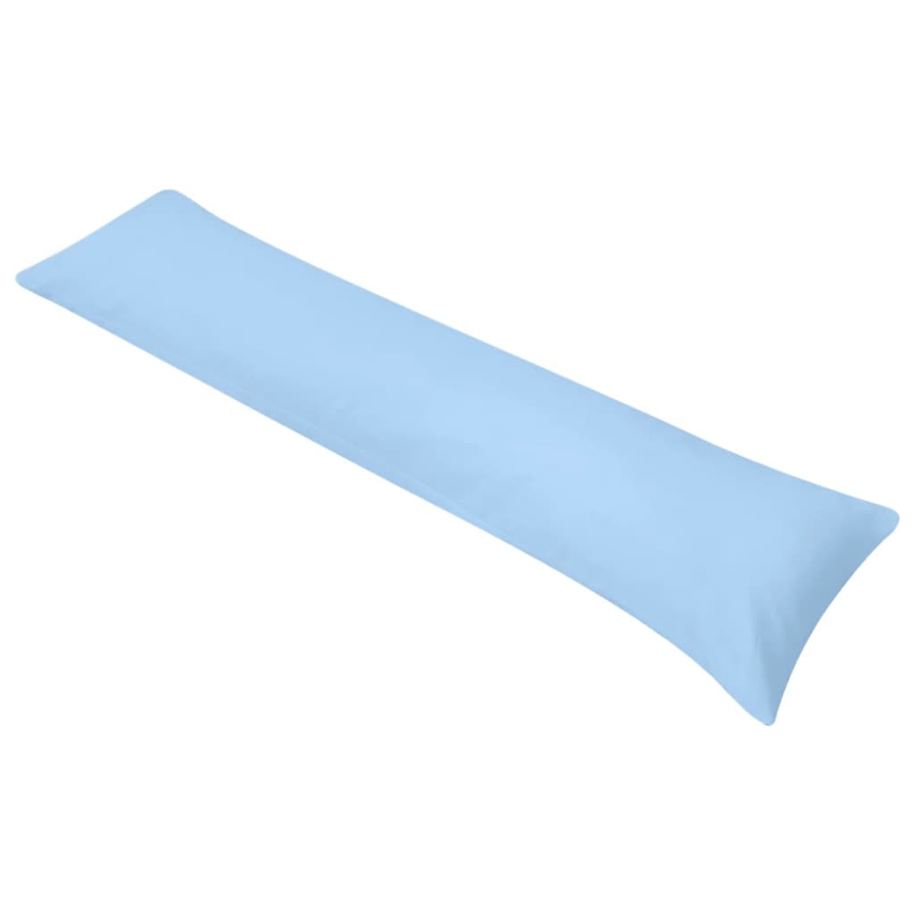 Vidaxl side sleeping pillow 40x145 cm blue