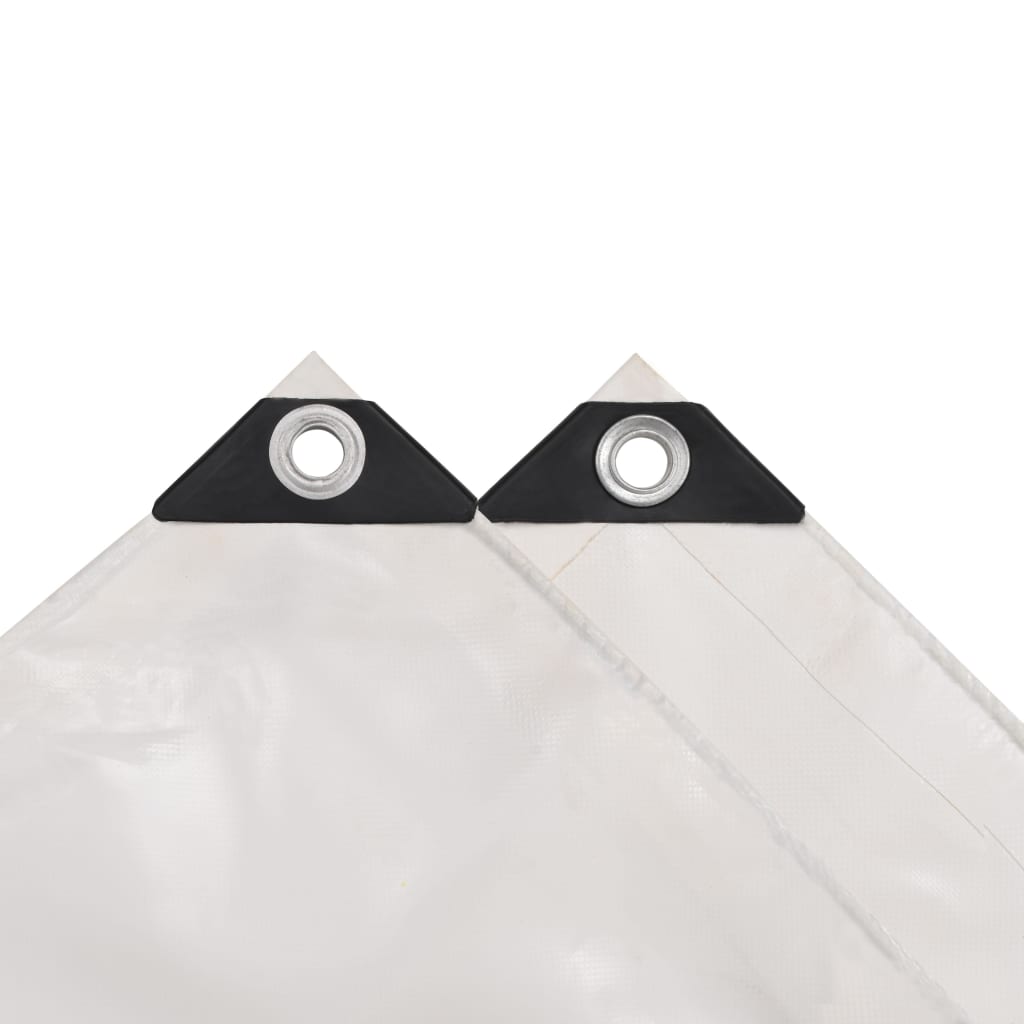 Vidaxl -Gerät 650 g m² 3x4 m Weiß