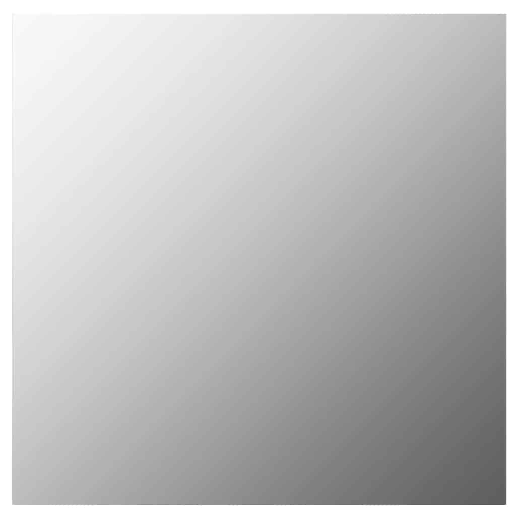 Vidaxl stensko ogledalo kvadrat 50x50 cm steklo