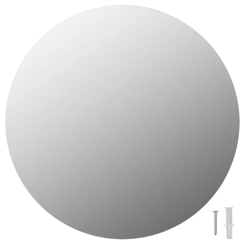 VidaXL wall mirror round 40 cm glass