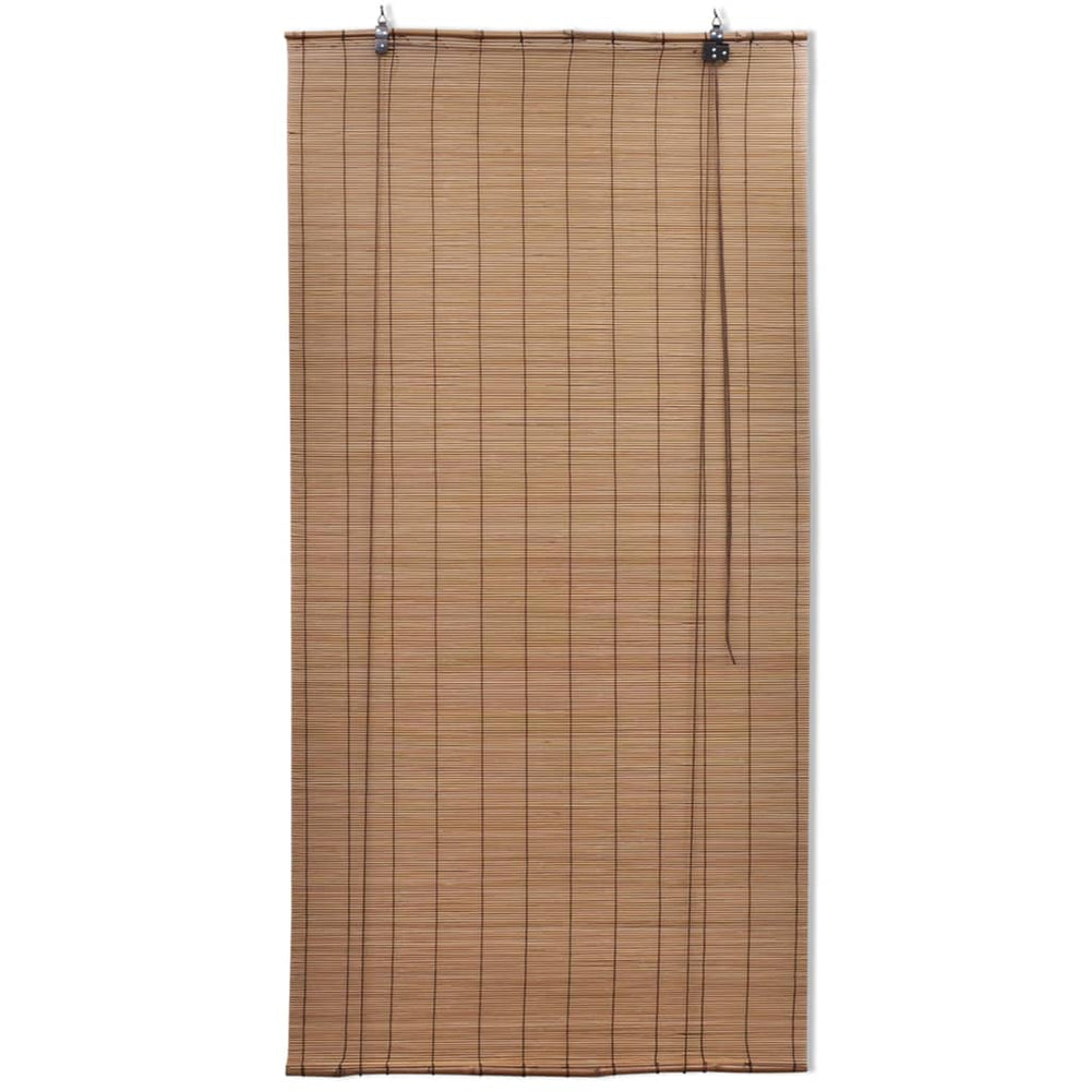 Vidaxl roller blind 150x160 cm bamboo brown