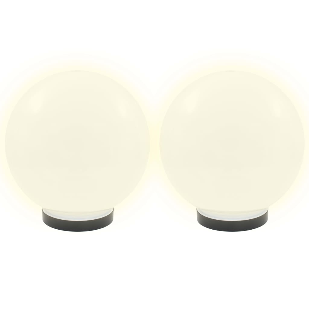 Lampade a LED VIDAXL 2 PC round 25 cm PMMA