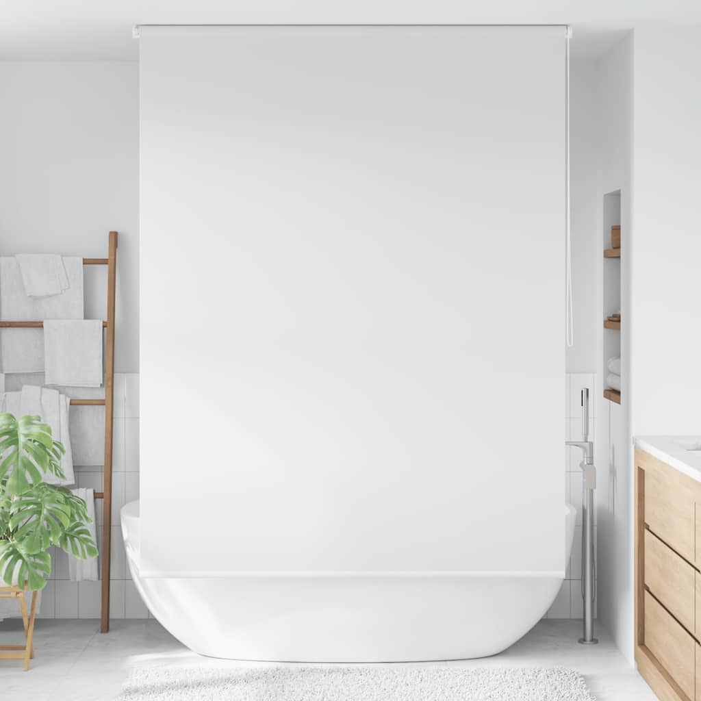 Vidaxl Roller Blind para la ducha 160x240 cm blanco