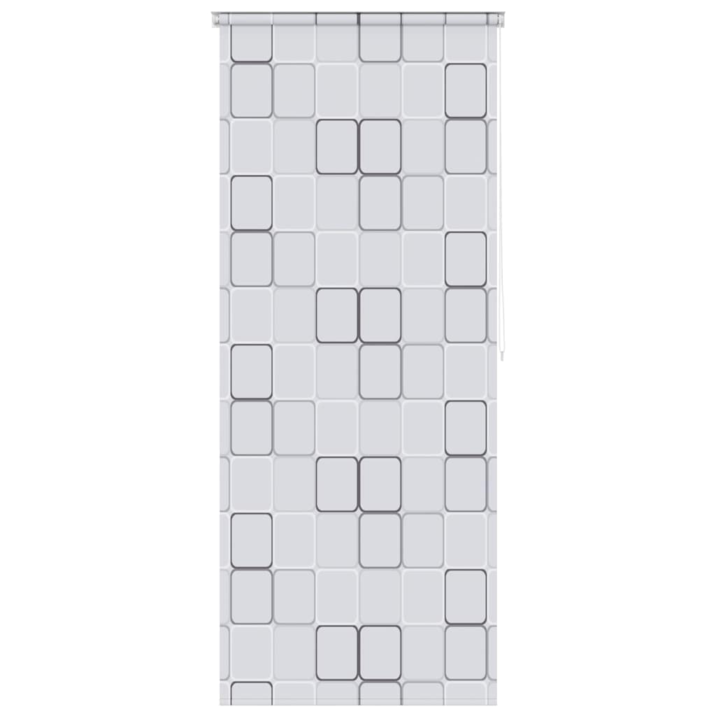 Vidaxl Roller Blind para la ducha 100x240 cm cuadrado