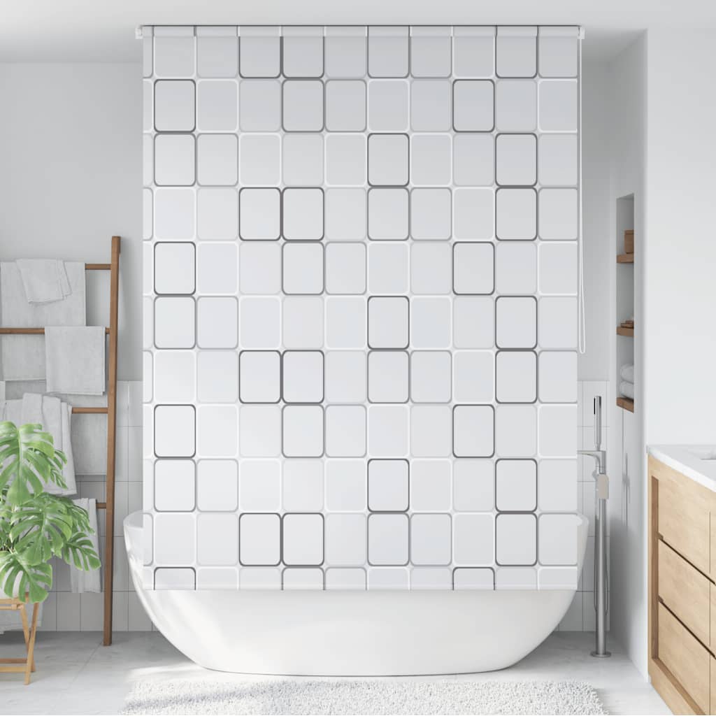 Vidaxl Roller Blind para la ducha 160x240 cm cuadrado