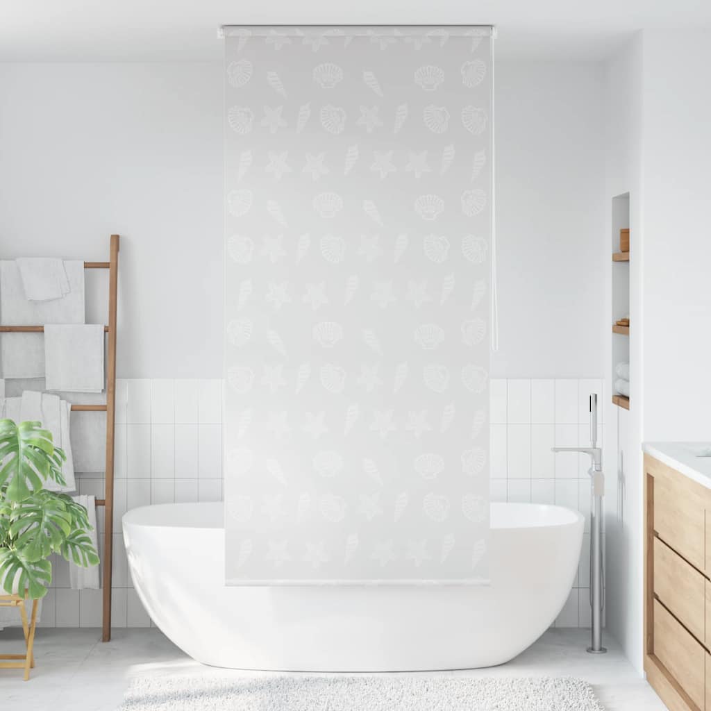 Vidaxl Roller Blind para la ducha 100x240 CM Starfish