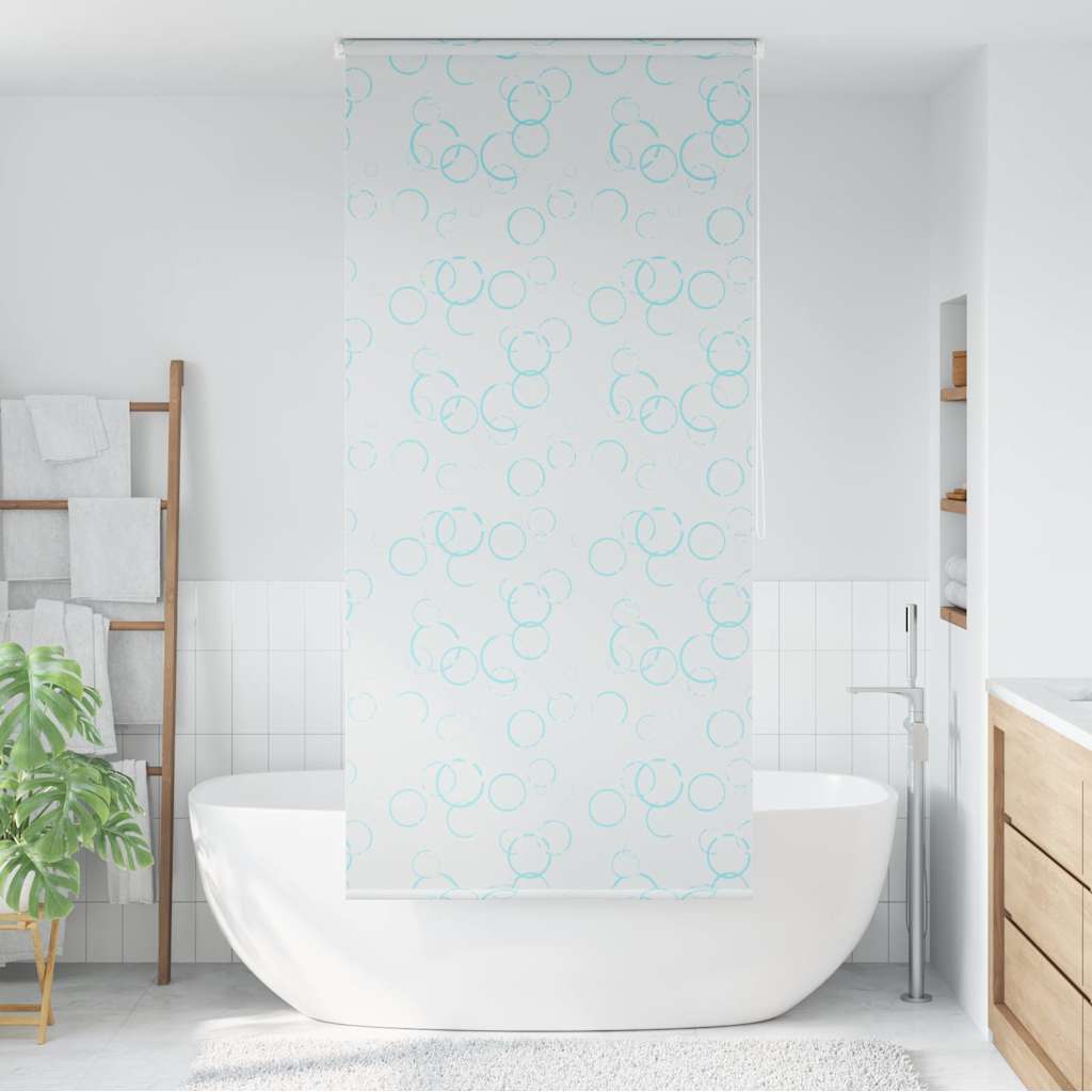 Vidaxl Roller Blind para la ducha 80x240 cm de burbuja