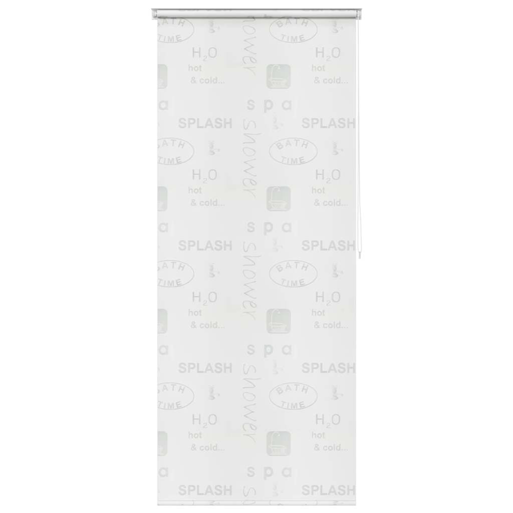 Vidaxl Roller Blind para la ducha 80x240 cm Splash