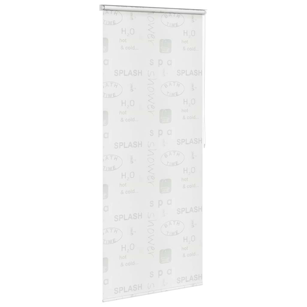 Vidaxl Roller Blind para la ducha 80x240 cm Splash