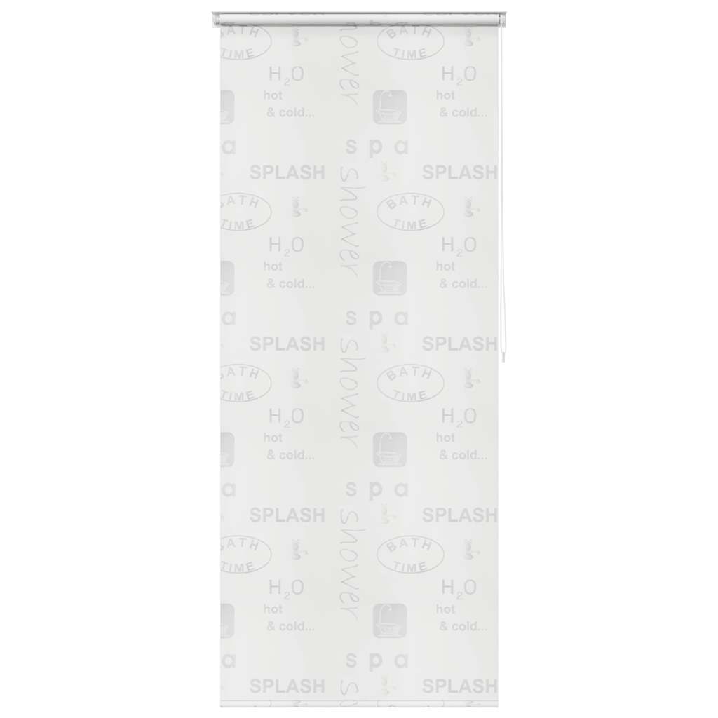 Vidaxl Roller Blind para ducha 100x240 cm Splash
