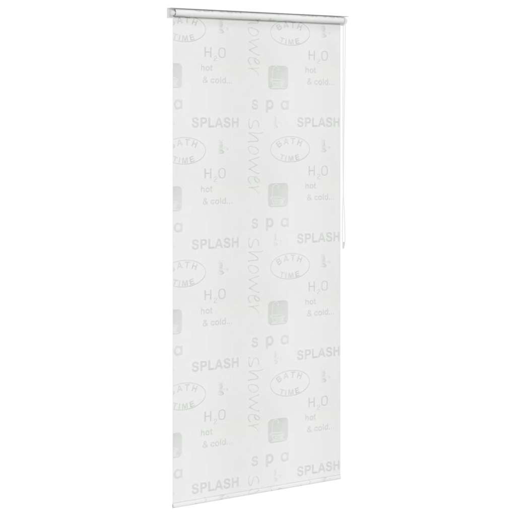 Vidaxl Roller Blind para ducha 100x240 cm Splash