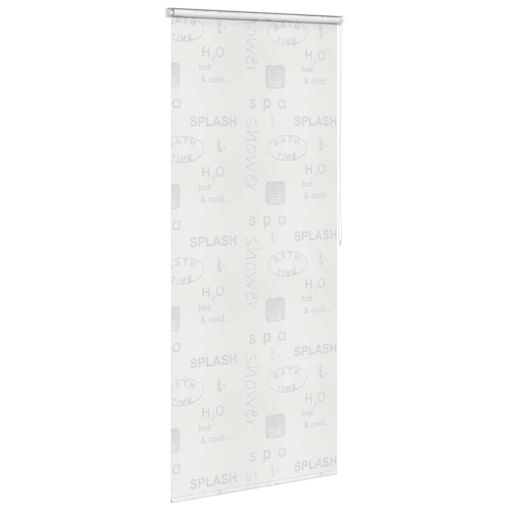 Vidaxl Roller Blind para la ducha 120x240 cm Splash