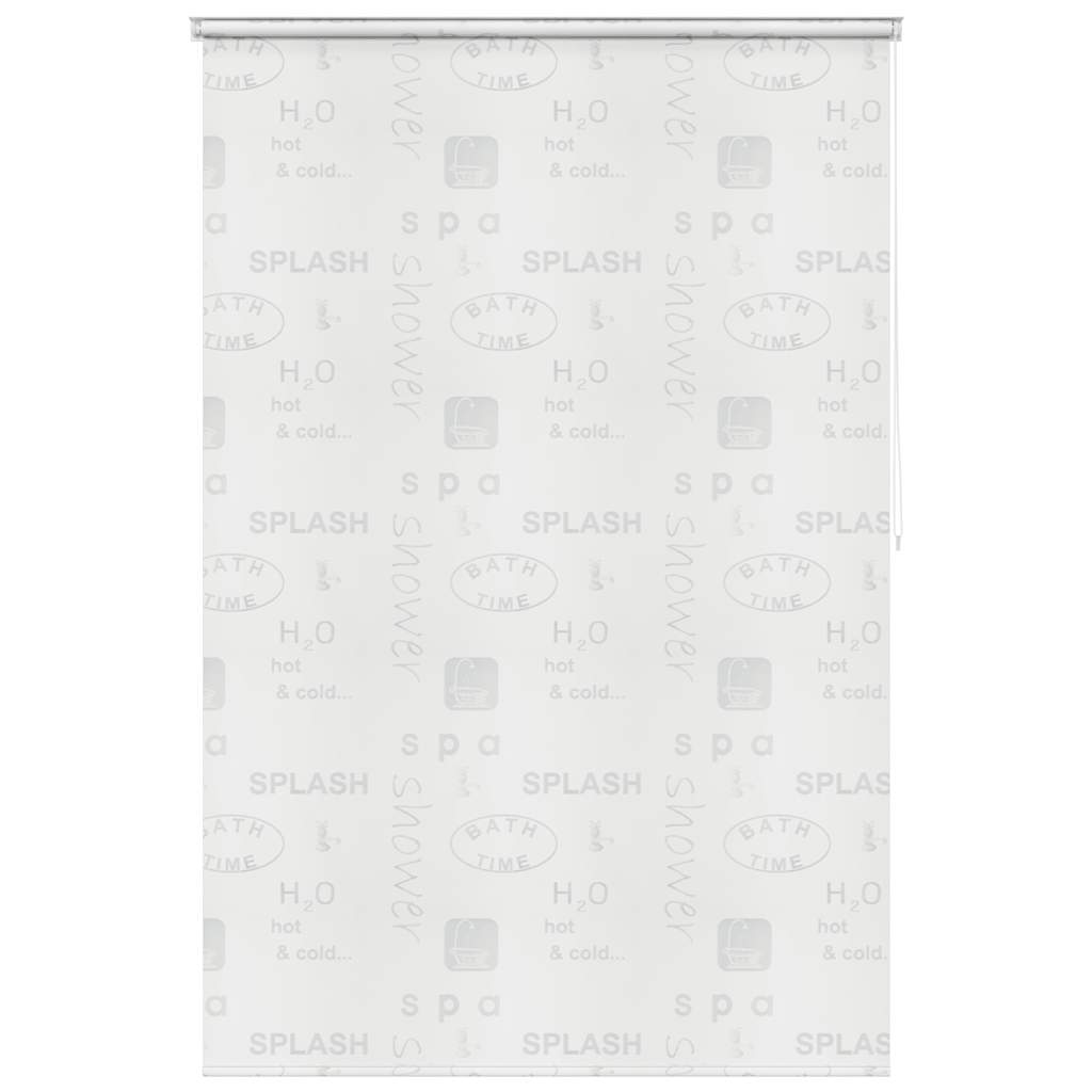 Vidaxl Roller Blind para la ducha 140x240 cm Splash