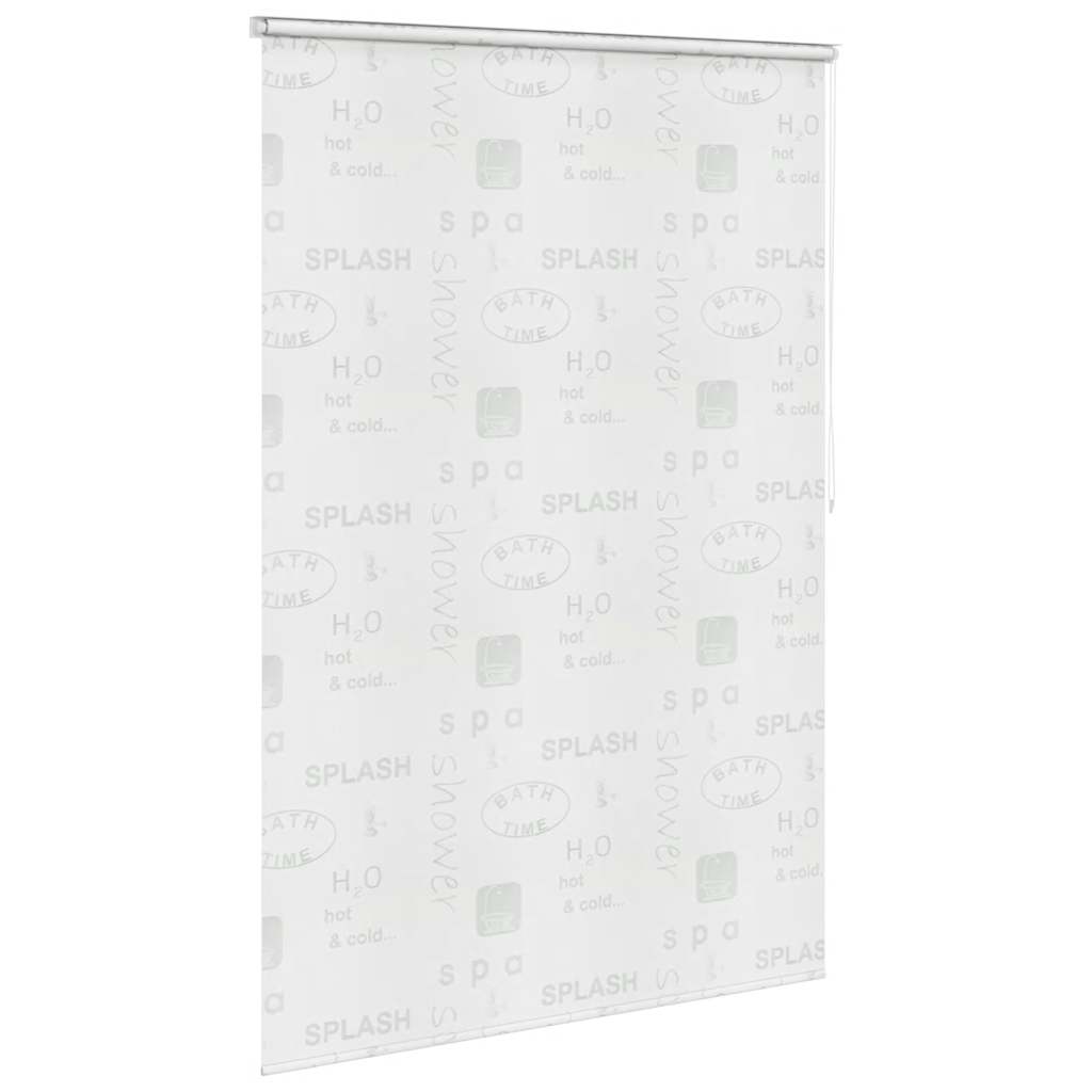 Vidaxl Roller Blind para la ducha 160x240 cm Splash