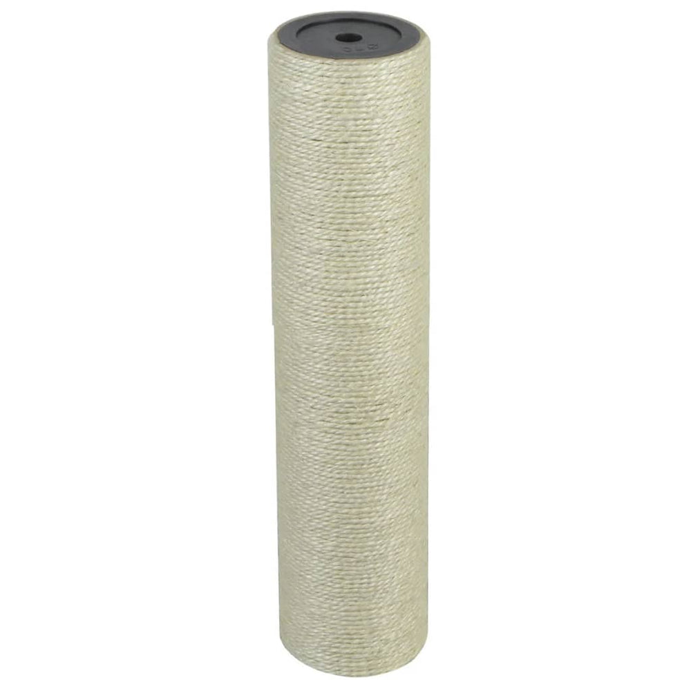 Vidaxl -Katzenkratzer nach 8x35 cm 10 mm Beige