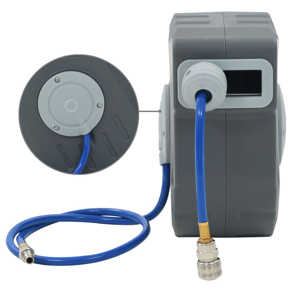 Vidaxl automatic air hose reel 1 4 12 m