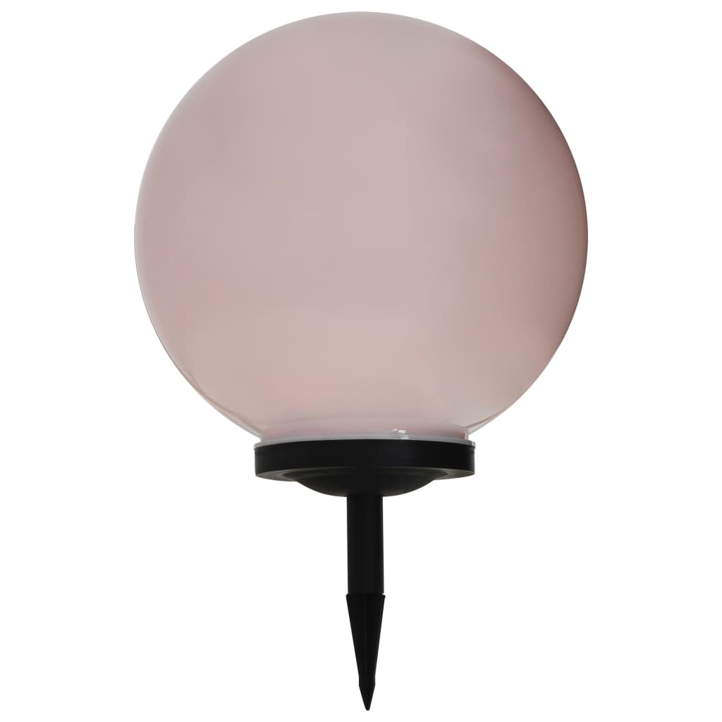 Vidaxxl LED solar lamp round 40 cm rgb