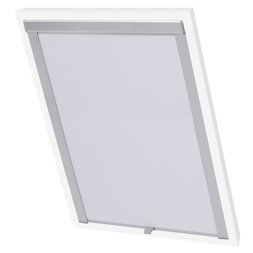 Vidaxl roller blind blackout white mk06