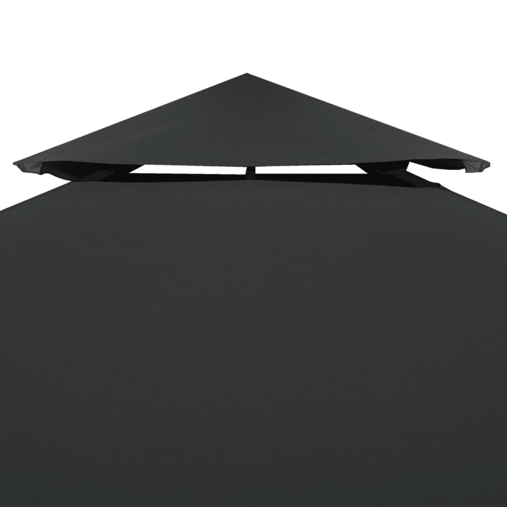Vidaxl gazebo roof 2-layer 4x3m 310 g m² anthracite-colored