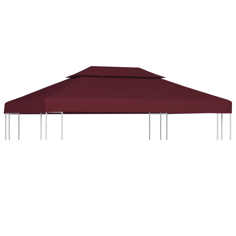 Vidaxl Prieverkak 2-layer 4x3m 310 g m² Bordeaux